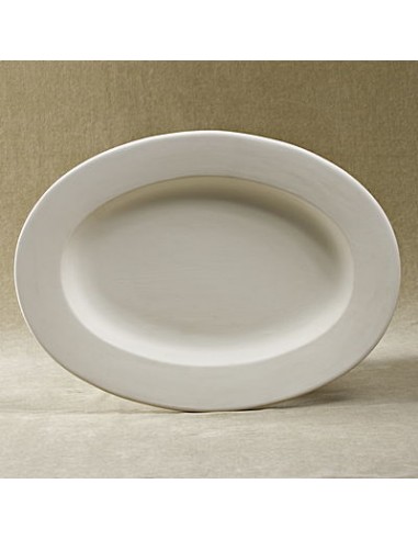 Rim Oval Plate