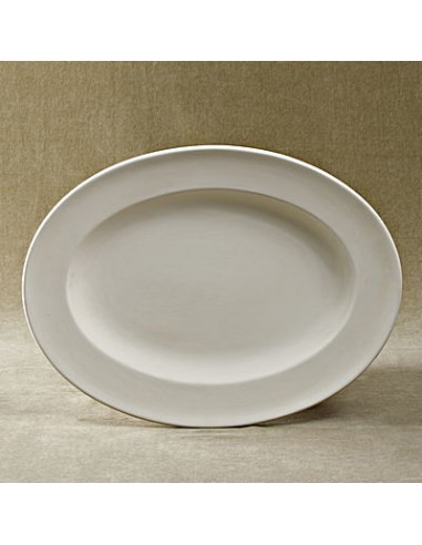 Rim Oval Plate