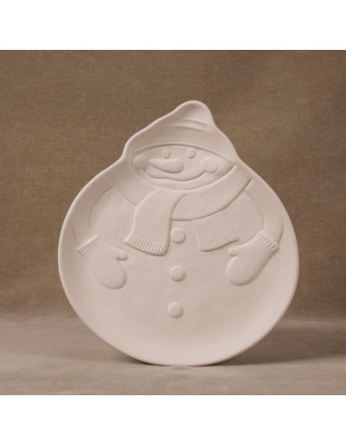 Snowman Plate 28,5